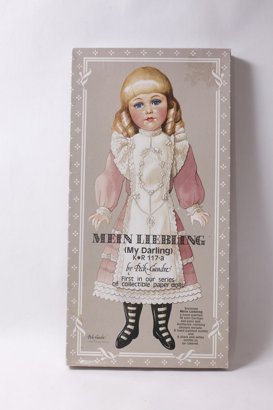 1983 Peck-Gandre Mein Liebling My Darling Collectible Paper Doll ~ 260718-SM P-5